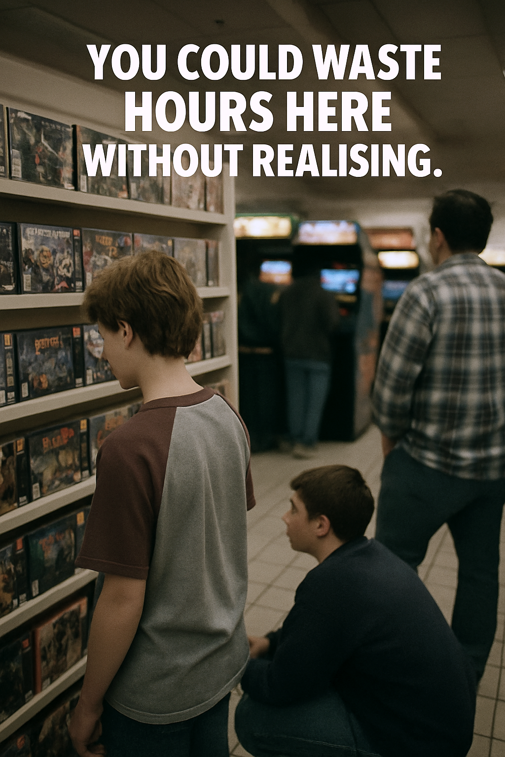 looking at game boxes you could not afford